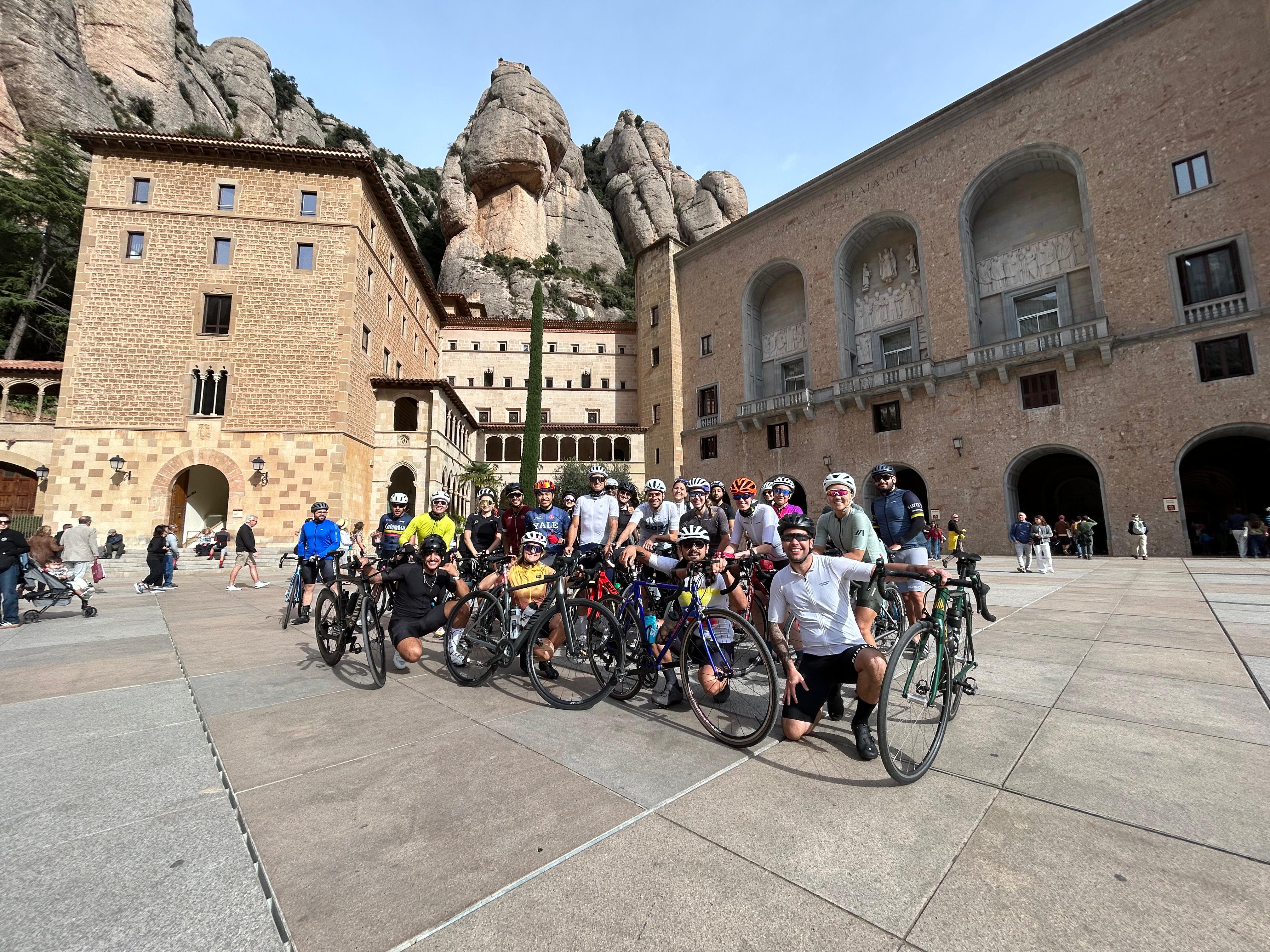 Equipo en el monserrat